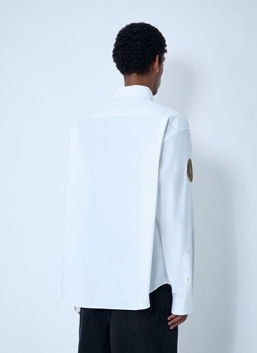 Button-Down Shirt Balenciaga Button-Down Shirt White bal0161006
