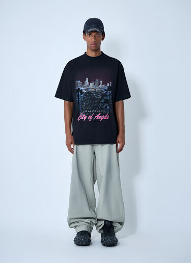 Balenciaga City Of Angels T-Shirt Black bal0161008