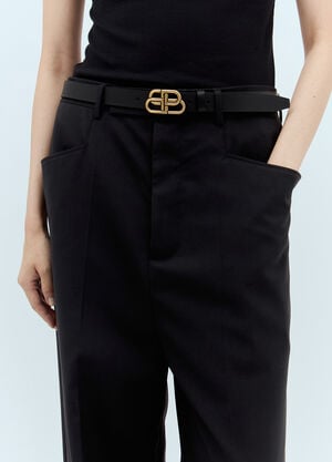 Balenciaga BB Logo Belt Black bal0245083
