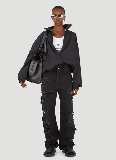 徽标运动文胸 Balenciaga 徽标运动文胸 白 bal0245107