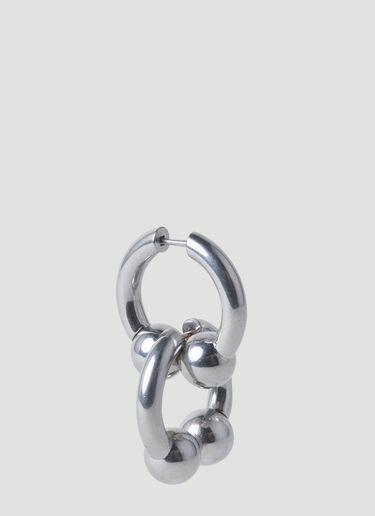 Balenciaga 스케이트 이어링 실버 bal0251125