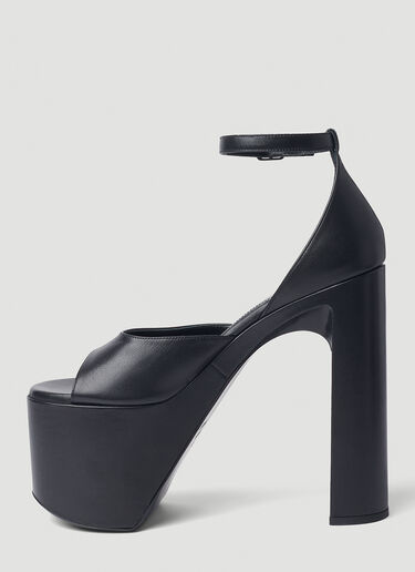 Balenciaga Camden 厚底高跟凉鞋 黑色 bal0252062