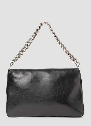 BB Soft Large Flap Shoulder Bag Balenciaga BB Soft Large Flap Shoulder Bag Black bal0253033