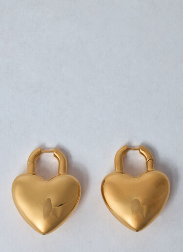 Balenciaga XL Minnie Earrings Gold bal0259060