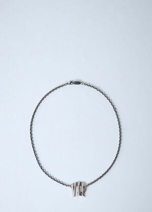 Balenciaga VIP Necklace Silver bal0261049