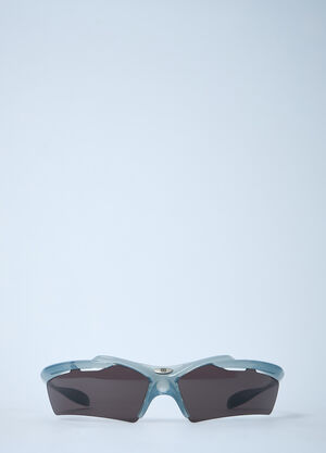 Balenciaga Turbo Rectangle Sunglasses Grey bal0360010