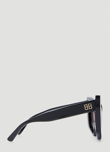 Monaco 猫眼形太阳镜 Balenciaga Monaco 猫眼形太阳镜 黑色 bcs0253005