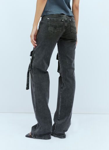 工装牛仔裤 Blumarine 工装牛仔裤 黑 blm0253004
