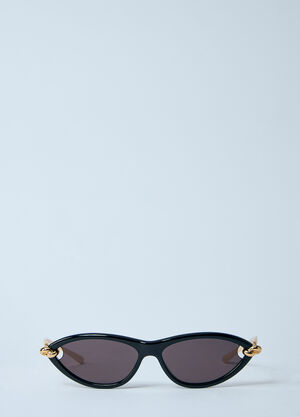 Bottega Veneta Classic Cat Eye Sunglasses Black bos0259004