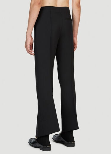 Curved Cuff Pants Bottega Veneta Curved Cuff Pants Black bov0151004