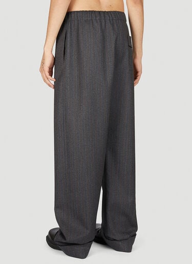핀스트라이프 울 셰브론 팬츠 Bottega Veneta 핀스트라이프 울 셰브론 팬츠 그레이 bov0154010