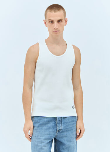 Rib Jersey Tank Top Bottega Veneta Rib Jersey Tank Top White bov0157010