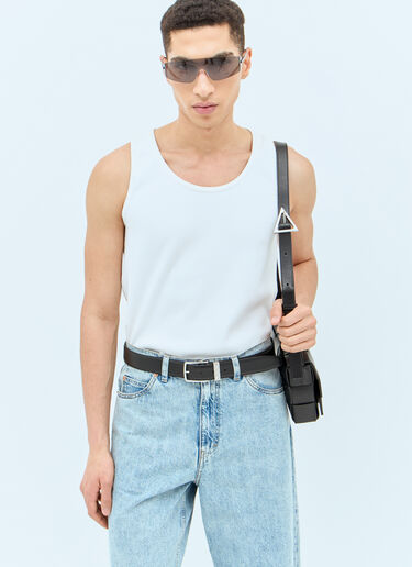인트레치오 루프 가죽 벨트 Bottega Veneta 인트레치오 루프 가죽 벨트 블랙 bov0157019