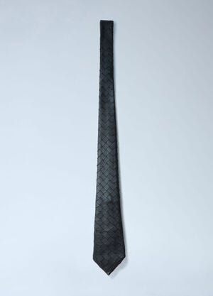 Bottega Veneta Intrecciato Leather Tie Brown bov0161008