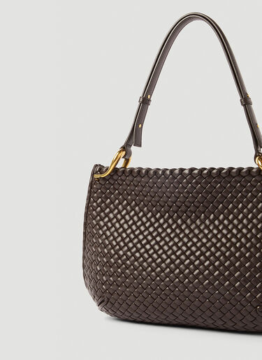 Pipe 中号单肩包 Bottega Veneta Pipe 中号单肩包 棕色 bov0251041