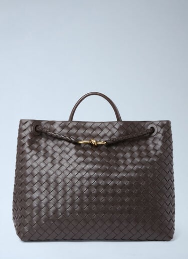 Bottega Veneta Large Andiamo Handbag Brown bov0254058