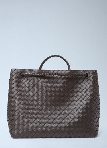 Bottega Veneta Large Andiamo Handbag Brown bov0254058