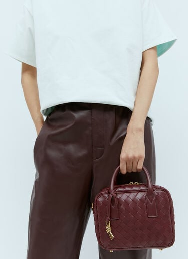 Small Getaway Handbag Bottega Veneta Small Getaway Handbag Burgundy bov0255076