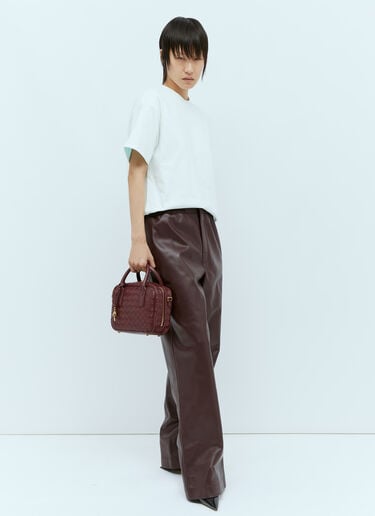Small Getaway Handbag Bottega Veneta Small Getaway Handbag Burgundy bov0255076
