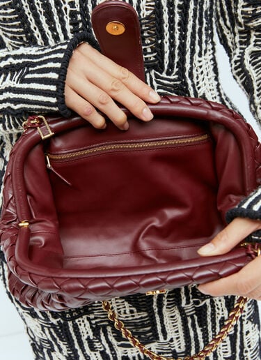 Intrecciato 链条手袋 Bottega Veneta Intrecciato 链条手袋 红色 bov0256011
