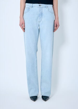 Bottega Veneta Extra Bleach Dirty Denim Jeans Blue bov0259006