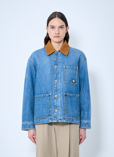 Bottega Veneta Vintage Indigo Denim Jacket Blue bov0259007