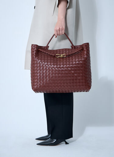 Bottega Veneta Large Andiamo Handbag Brown bov0260038
