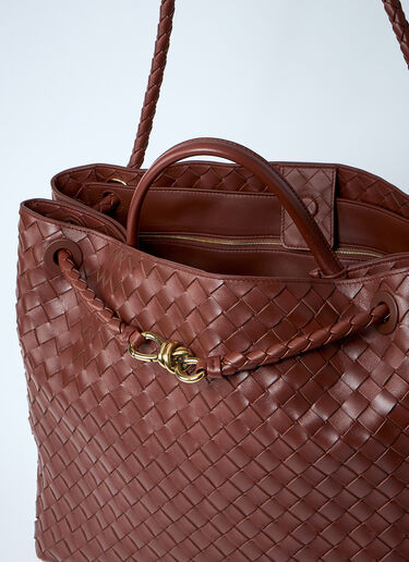 Bottega Veneta Large Andiamo Handbag Brown bov0260038
