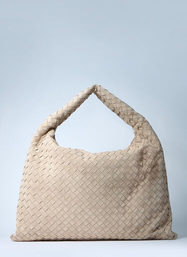 Large Hop Shoulder Bag Bottega Veneta Large Hop Shoulder Bag Beige bov0261027