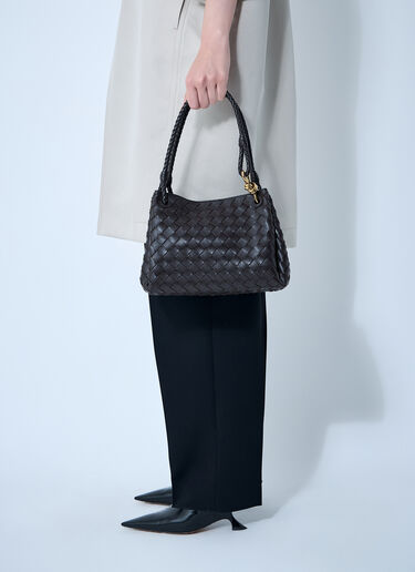 Bottega Veneta Medium Parachute Shoulder Bag Brown bov0261050