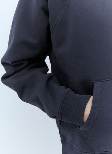 Brain Dead 로고 헤드 후드티셔츠 블랙 bra0154019