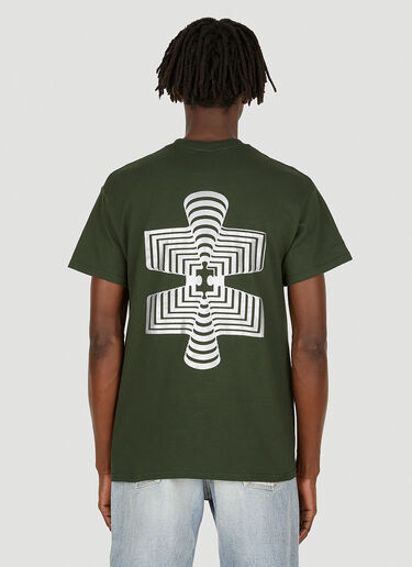 Butter Sessions Jigsaw T-Shirt Green bts0348008