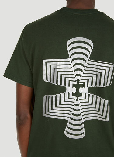 Butter Sessions Jigsaw T-Shirt Green bts0348008