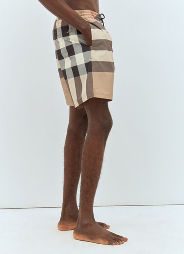 Vintage 格纹泳裤 Burberry Vintage 格纹泳裤 米 bur0141034