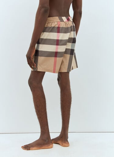 Vintage 格纹泳裤 Burberry Vintage 格纹泳裤 米 bur0141034