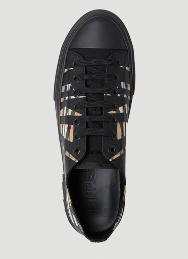 Sliced Check Sneakers Burberry Sliced Check Sneakers Beige bur0153034