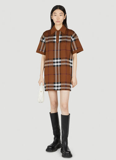 Carmella Polo 衫连裙 Burberry Carmella Polo 衫连裙 棕色 bur0251008