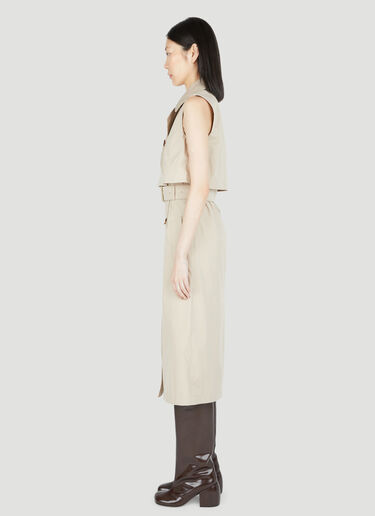 Tailored Mona Dress Burberry Tailored Mona Dress Beige bur0253010