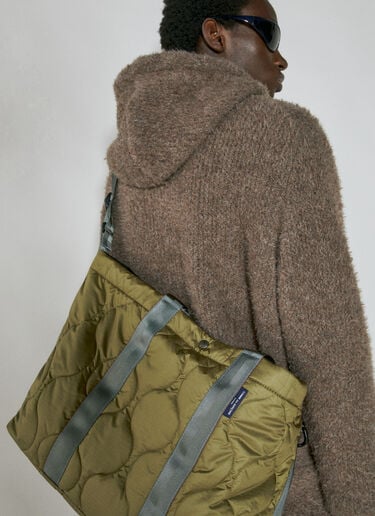 퀼팅 토트백 Comme des Garçons Homme 퀼팅 토트백 그린 cdh0154015