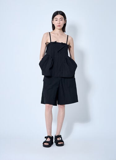 Cecilie Bahnsen Akira Top Black cec0260005