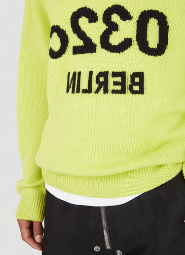 032C Selfie Sweater Green cee0146005
