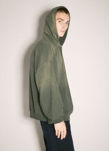 Spliced Bubble Hooded Sweatshirt 032C Spliced Bubble Hooded Sweatshirt Olive cee0158004