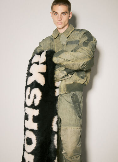 Anti-Gauguin Faux Fur Scarf 032c Anti-Gauguin Faux Fur Scarf Black cee0158026