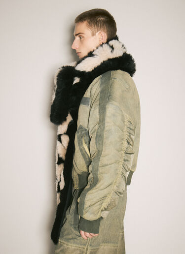 Anti-Gauguin Faux Fur Scarf 032c Anti-Gauguin Faux Fur Scarf Black cee0158026