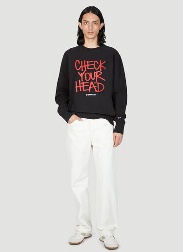 Champion x Beastie Boys Check Your Head 运动衫 黑色 cha0152004