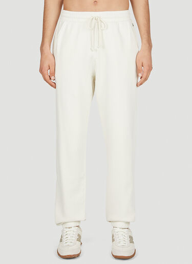 Champion Logo Embroidery Track Pants Cream cha0152021