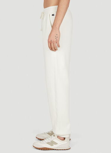 Champion Logo Embroidery Track Pants Cream cha0152021