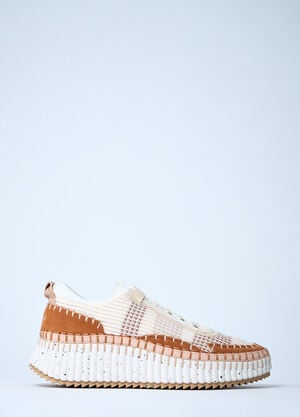 Chloé Nama Sneakers Brown chl0261033