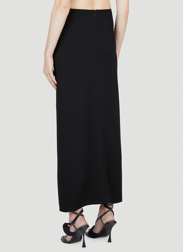 Christopher Esber Ruched Skirt Black chr0252009