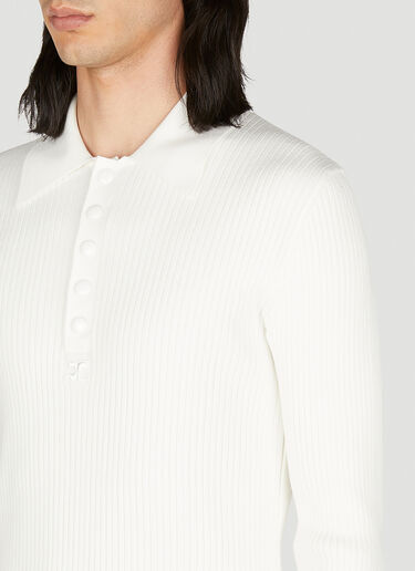针织 Polo 衫 Courrèges 针织 Polo 衫 白色 cou0152010